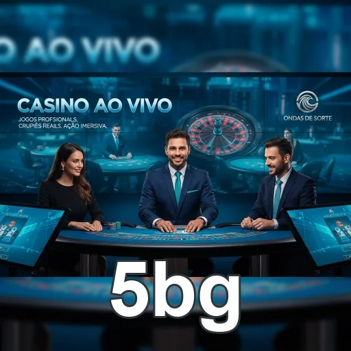Jogadores interagindo em cassino ao vivo no 5bg com dealers.