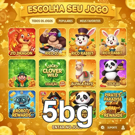 Imagem de slots populares no 5bg para jogadores VIP.