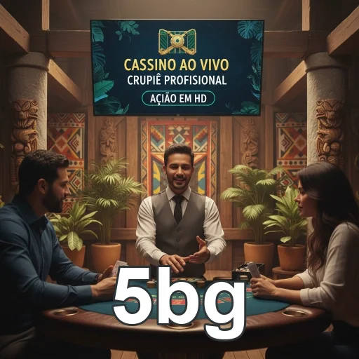 Jogadores em um cassino ao vivo no 5bg com crupiê profissional.