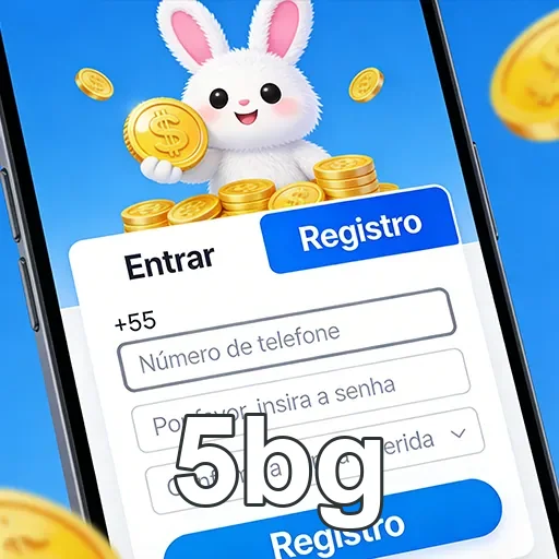 Cadastro simples na 5bg para jogos online com bônus.